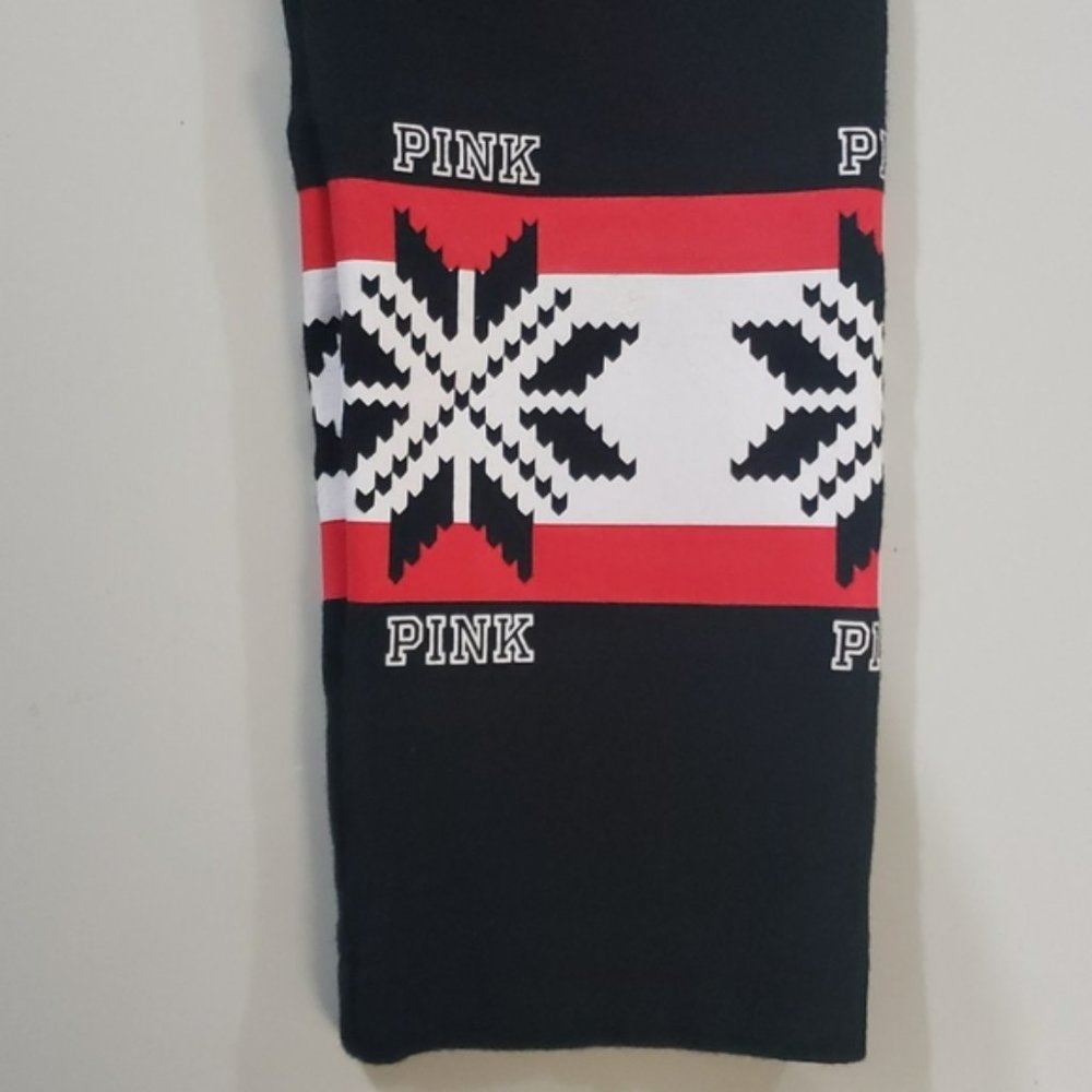 PINK Victoria's Secret Snowflake Leggings